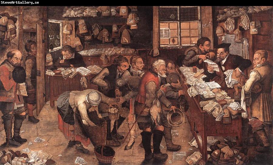 BRUEGHEL, Pieter the Younger Village Lawyer fg